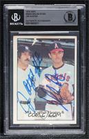 Catfish Hunter, Nolan Ryan [BAS BGS Authentic]