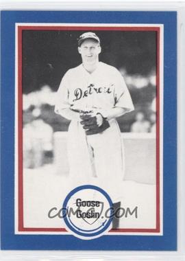 1976 Shakey's Baseball's Hall of Fame - [Base] #110 - Goose Goslin