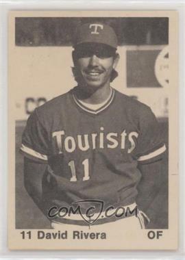 1976 TCMA Asheville Tourists - [Base] #4 - David Rivera