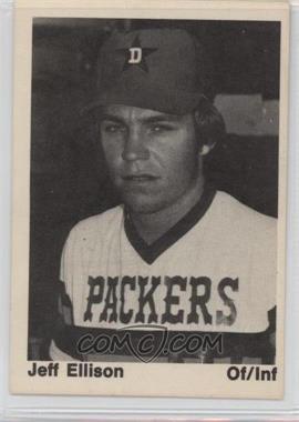 1976 TCMA Dubuque Packers - [Base] #_JEEL - Jeff Ellison