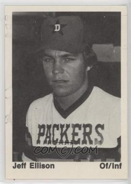 1976 TCMA Dubuque Packers - [Base] #_JEEL - Jeff Ellison