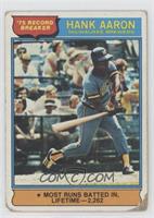 '75 Record Breakers - Hank Aaron [Poor to Fair]