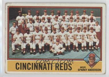 1976 Topps - [Base] #104 - Team Checklist - Cincinnati Reds Team, Sparky Anderson [Good to VG‑EX]