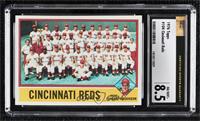 Team Checklist - Cincinnati Reds Team, Sparky Anderson [CSG 8.5 NM/Mi…