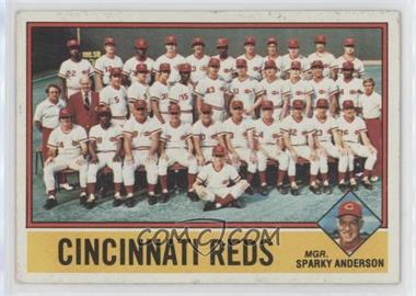 1976 Topps - [Base] #104 - Team Checklist - Cincinnati Reds Team, Sparky Anderson [Good to VG‑EX]