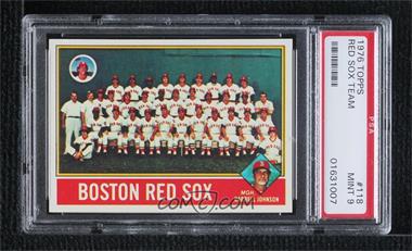 1976 Topps - [Base] #118 - Team Checklist - Boston Red Sox Team, Darrell Johnson [PSA 9 MINT]