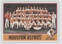 Houston Astros Team, Bill Virdon [Poor to Fair]