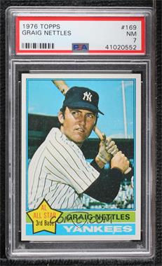 1976 Topps - [Base] #169 - Graig Nettles [PSA 7 NM]