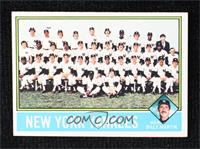 Team Checklist - New York Yankees Team, Billy Martin