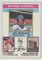 League Leaders - Bill Madlock, Ted Simmons, Manny Sanguillen [Good to …