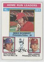 League Leaders - Mike Schmidt, Dave Kingman, Greg Luzinski [Good to V…