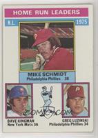 League Leaders - Mike Schmidt, Dave Kingman, Greg Luzinski