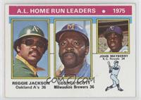 League Leaders - Reggie Jackson, George Scott, John Mayberry