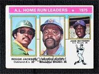 League Leaders - Reggie Jackson, George Scott, John Mayberry [Good to …