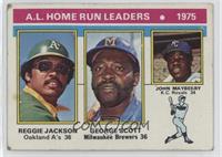 League Leaders - Reggie Jackson, George Scott, John Mayberry [Good to …