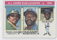 League Leaders - Reggie Jackson, George Scott, John Mayberry [Noted]
