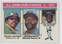 League Leaders - Reggie Jackson, George Scott, John Mayberry