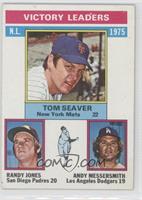 League Leaders - Tom Seaver, Randy Jones, Andy Messersmith [Noted]