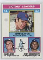 League Leaders - Tom Seaver, Randy Jones, Andy Messersmith