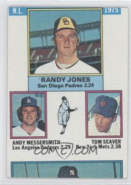 1976 Topps - [Base] #201 - League Leaders - Randy Jones, Tom Seaver, Andy Messersmith [Good to VG‑EX]