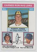 League Leaders - Randy Jones, Tom Seaver, Andy Messersmith