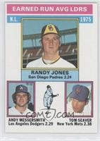 League Leaders - Randy Jones, Tom Seaver, Andy Messersmith