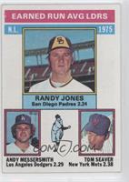 League Leaders - Randy Jones, Tom Seaver, Andy Messersmith