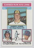 League Leaders - Randy Jones, Tom Seaver, Andy Messersmith