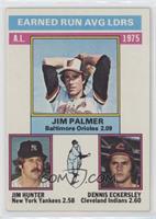 League Leaders - Jim Palmer, Jim Hunter, Dennis Eckersley