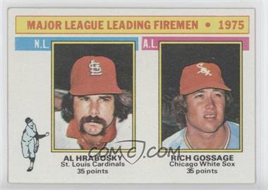 1976 Topps - [Base] #205 - League Leaders - Al Hrabosky, Rich Gossage