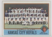 Team Checklist - Kansas City Royals