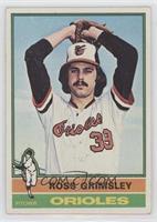 Ross Grimsley [Good to VG‑EX]