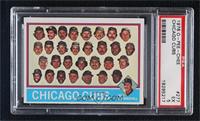 Team Checklist - Chicago Cubs Team, Jim Marshall [PSA 5 EX]