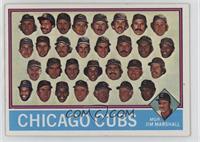 Team Checklist - Chicago Cubs Team, Jim Marshall