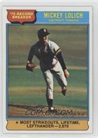'75 Record Breakers - Mickey Lolich [Good to VG‑EX]