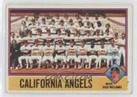 Team Checklist - California Angels, Dick Williams