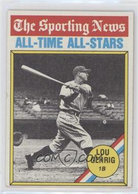 1976 Topps - [Base] #341 - Lou Gehrig