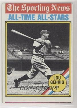 1976 Topps - [Base] #341 - Lou Gehrig