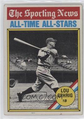 1976 Topps - [Base] #341 - Lou Gehrig