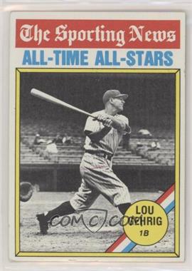 1976 Topps - [Base] #341 - Lou Gehrig