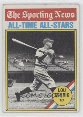 1976 Topps - [Base] #341 - Lou Gehrig