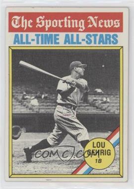 1976 Topps - [Base] #341 - Lou Gehrig