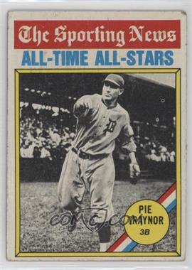 1976 Topps - [Base] #343 - Pie Traynor [Good to VG‑EX]