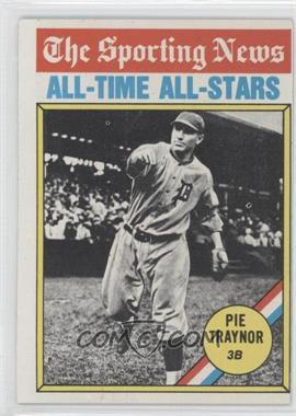 1976 Topps - [Base] #343 - Pie Traynor