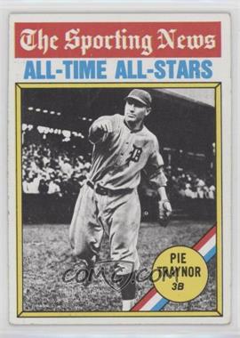 1976 Topps - [Base] #343 - Pie Traynor