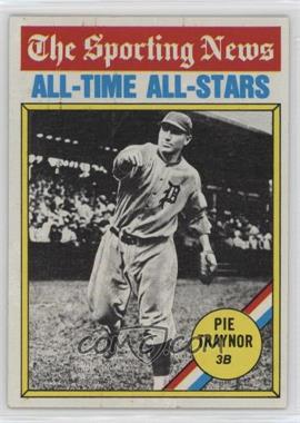 1976 Topps - [Base] #343 - Pie Traynor