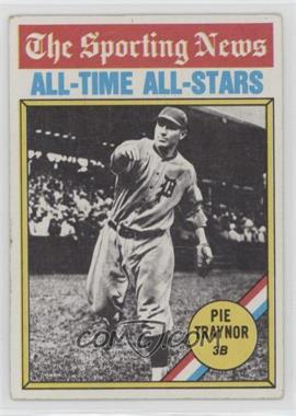 1976 Topps - [Base] #343 - Pie Traynor