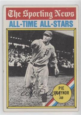 1976 Topps - [Base] #343 - Pie Traynor