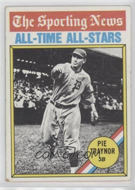 1976 Topps - [Base] #343 - Pie Traynor [Good to VG‑EX]