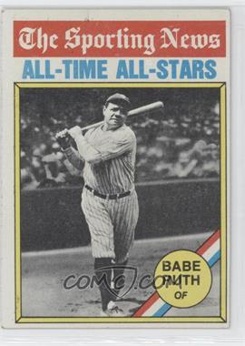 1976 Topps - [Base] #345 - Babe Ruth
